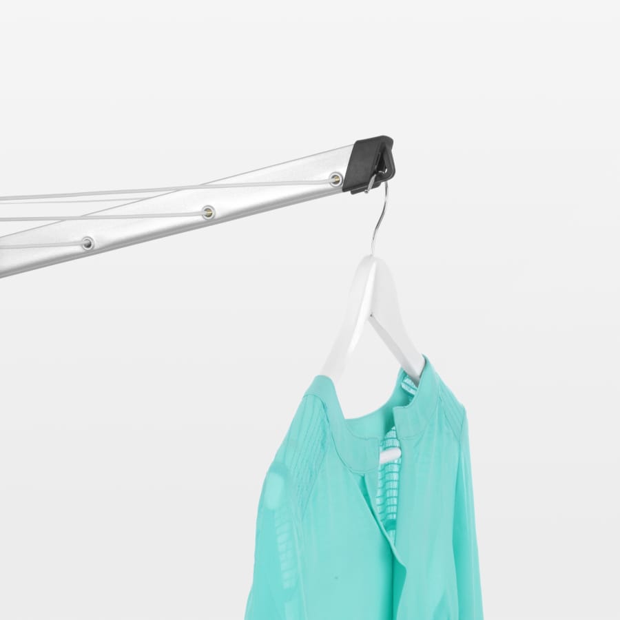 Brabantia Lift-O-Matic Advance Wäschespinne, 50 Meter, mit Schutzhülle