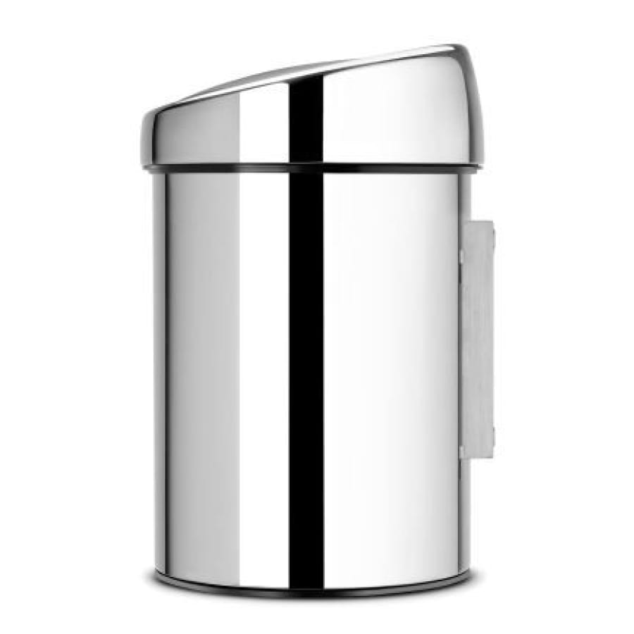Brabantia NewIcon Touch Bin Abfallbehälter, 3 Liter, Edelstahl, Wandmontage