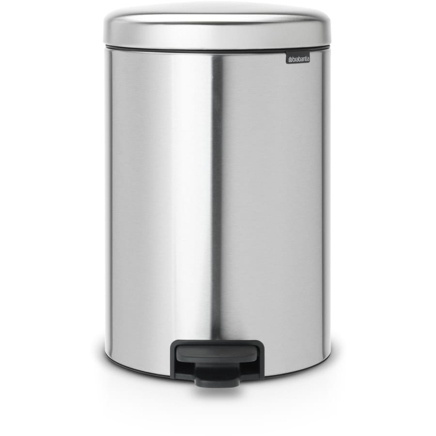 Brabantia NewIcon Treteimer, 20 Liter matt steel fingerprint proof