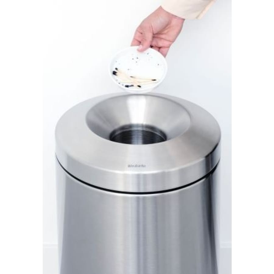 Brabantia Papierkorb Flame Guard, 30 Liter, mit Zinkeinsatz