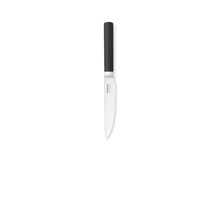 Brabantia Profile Küchenmesser aus gehärtetem Stahl, Matt Steel