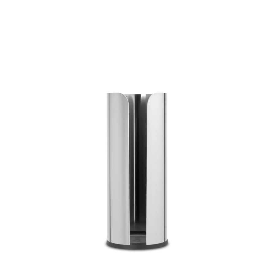 Brabantia ReNew Toilettenpapierhalter stehend, für 3 Rollen brilliant steel