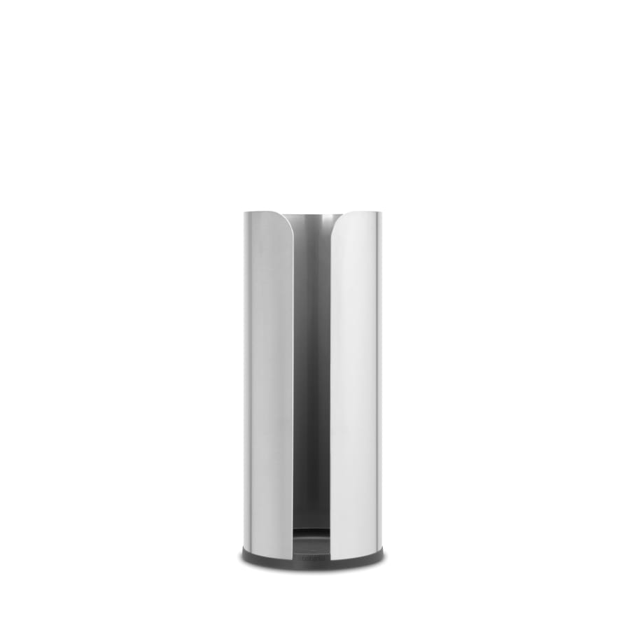 Brabantia ReNew Toilettenpapierhalter stehend, für 3 Rollen matt steel