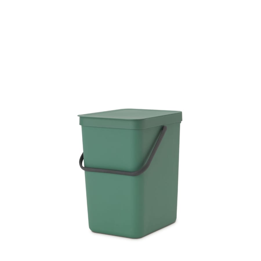 Brabantia Sort & Go Abfallbehälter, 25 Liter fir green