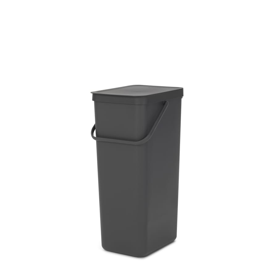 Brabantia Sort & Go Recycling-Behälter, 40 Liter grey
