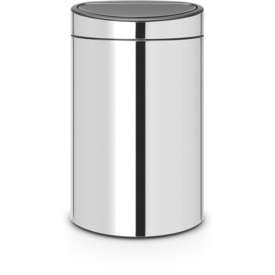 Brabantia Touch Bin New Abfalleimer, 40 Liter brilliant steel
