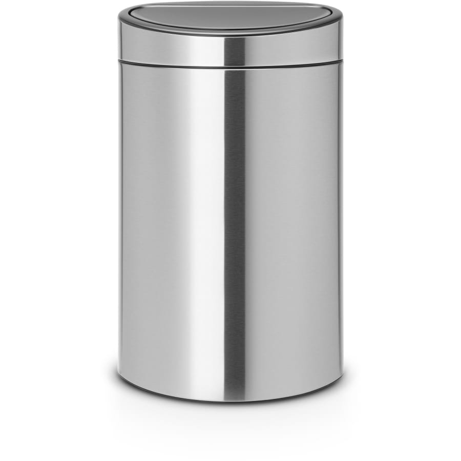 Brabantia Touch Bin New Abfalleimer, 40 Liter matt steel