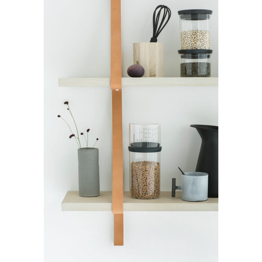 Brabantia Vorratsglas, mit Messbecher, 1 Liter
