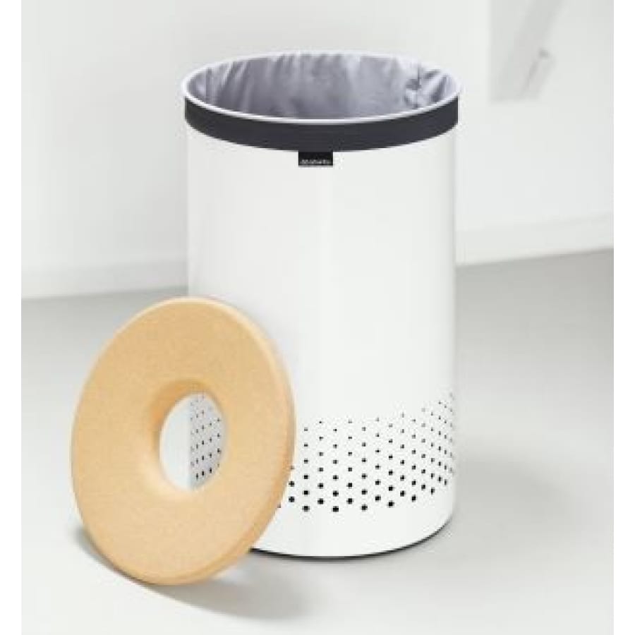 Brabantia Wäschebox mit Korkdeckel, 60 Liter