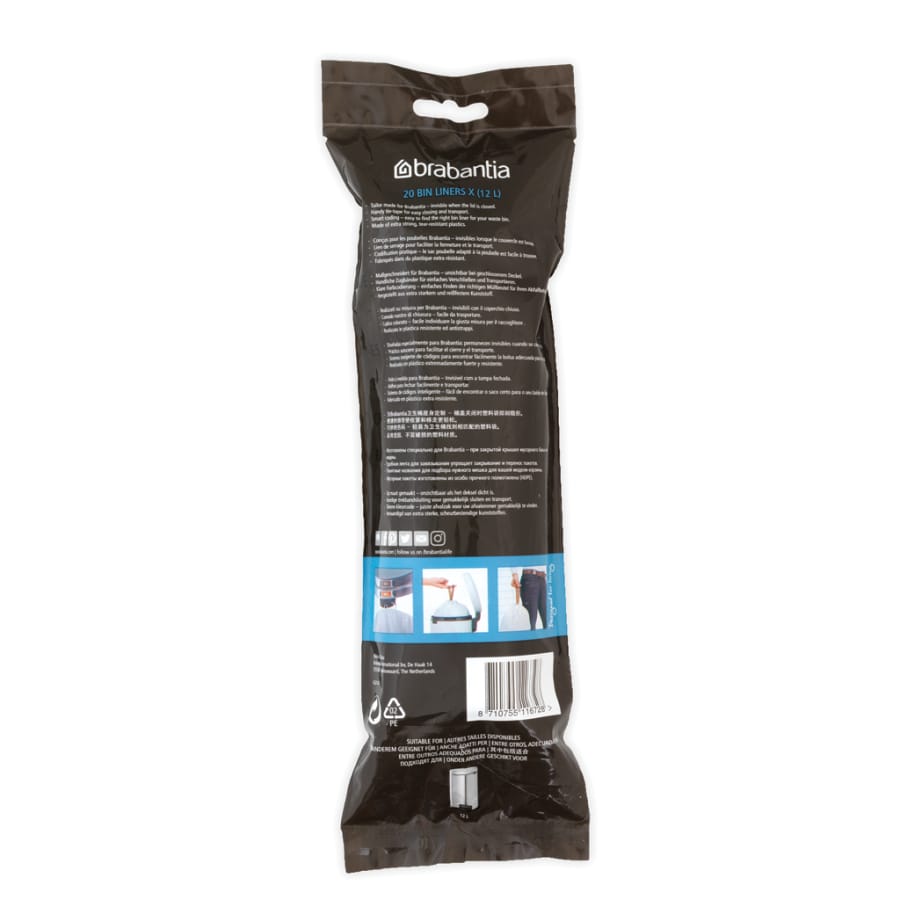 Brabantia (X) Müllbeutel, 12 Liter