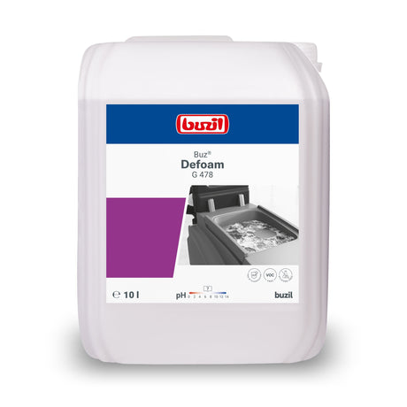 Buzil Buz Defoam G 478 Entschäumer Inhalt: 10 Liter Kanister