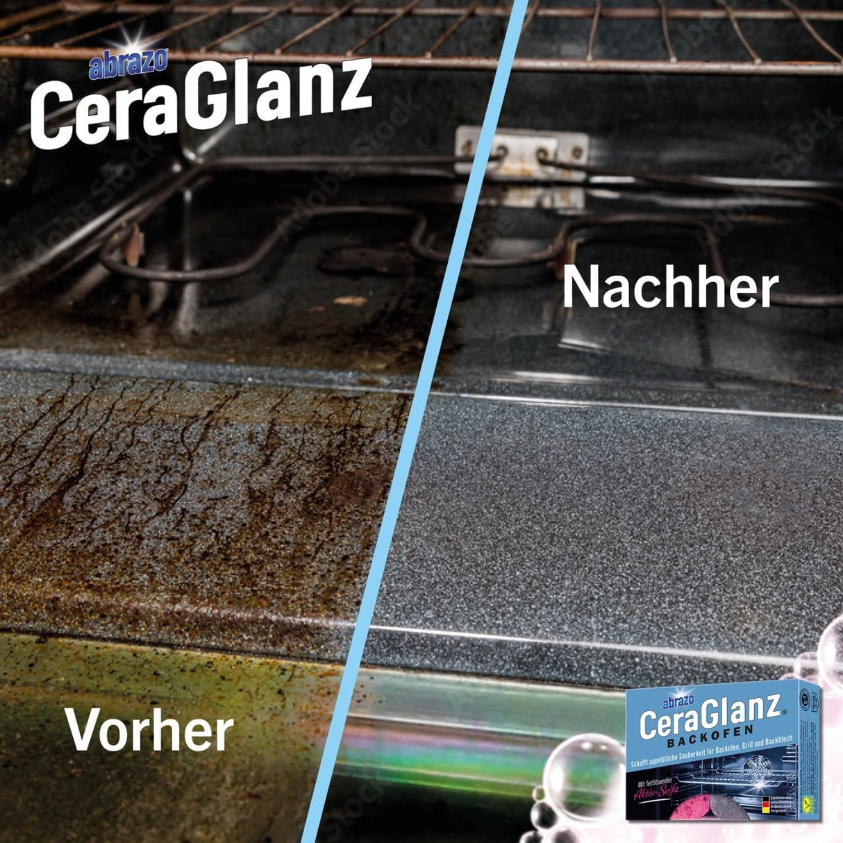 CeraGlanz Backofen Reinigungsschwamm