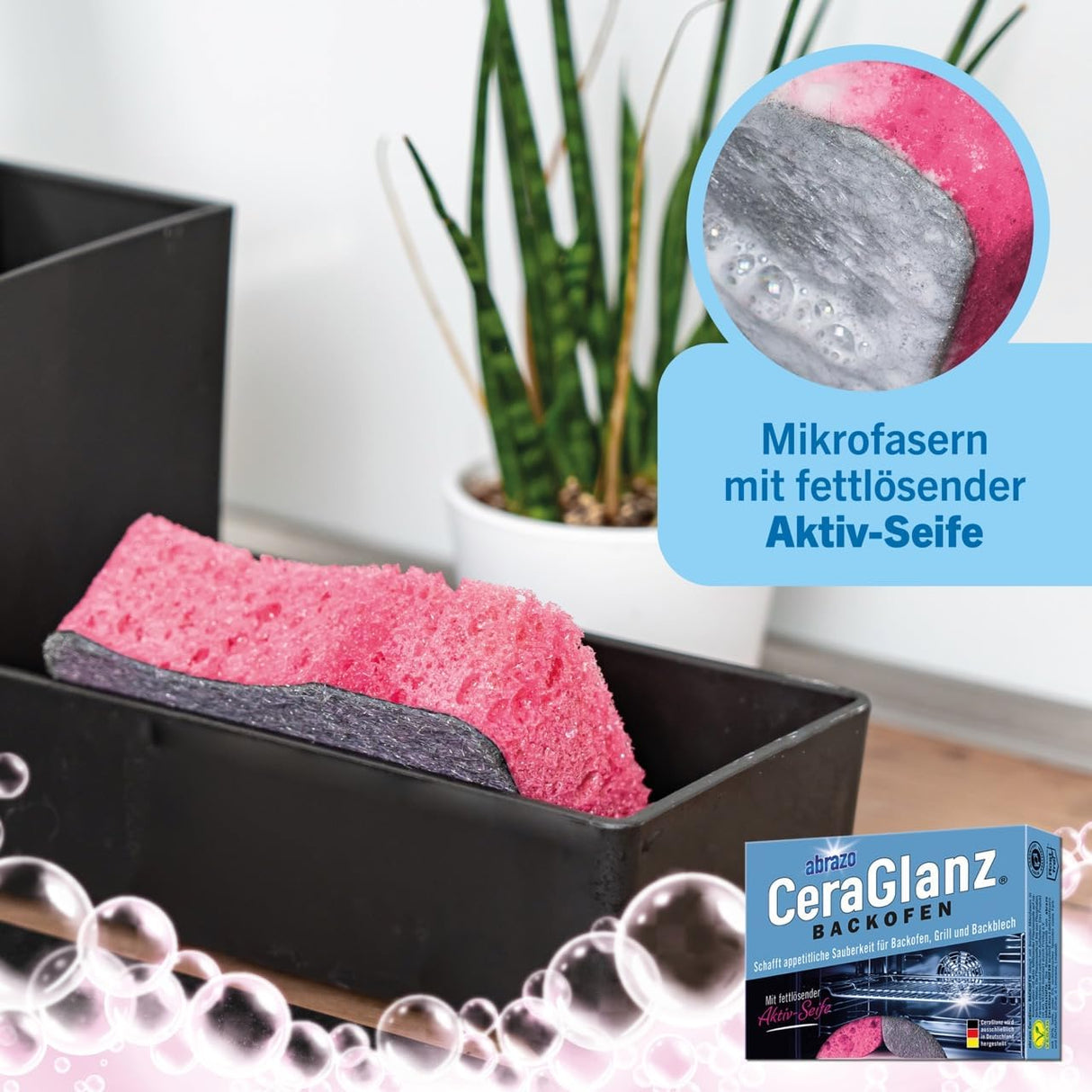 CeraGlanz Backofen Reinigungsschwamm