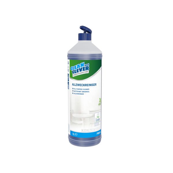 CLEAN and CLEVER PRO4 Allzweckreiniger 1 Liter Flasche