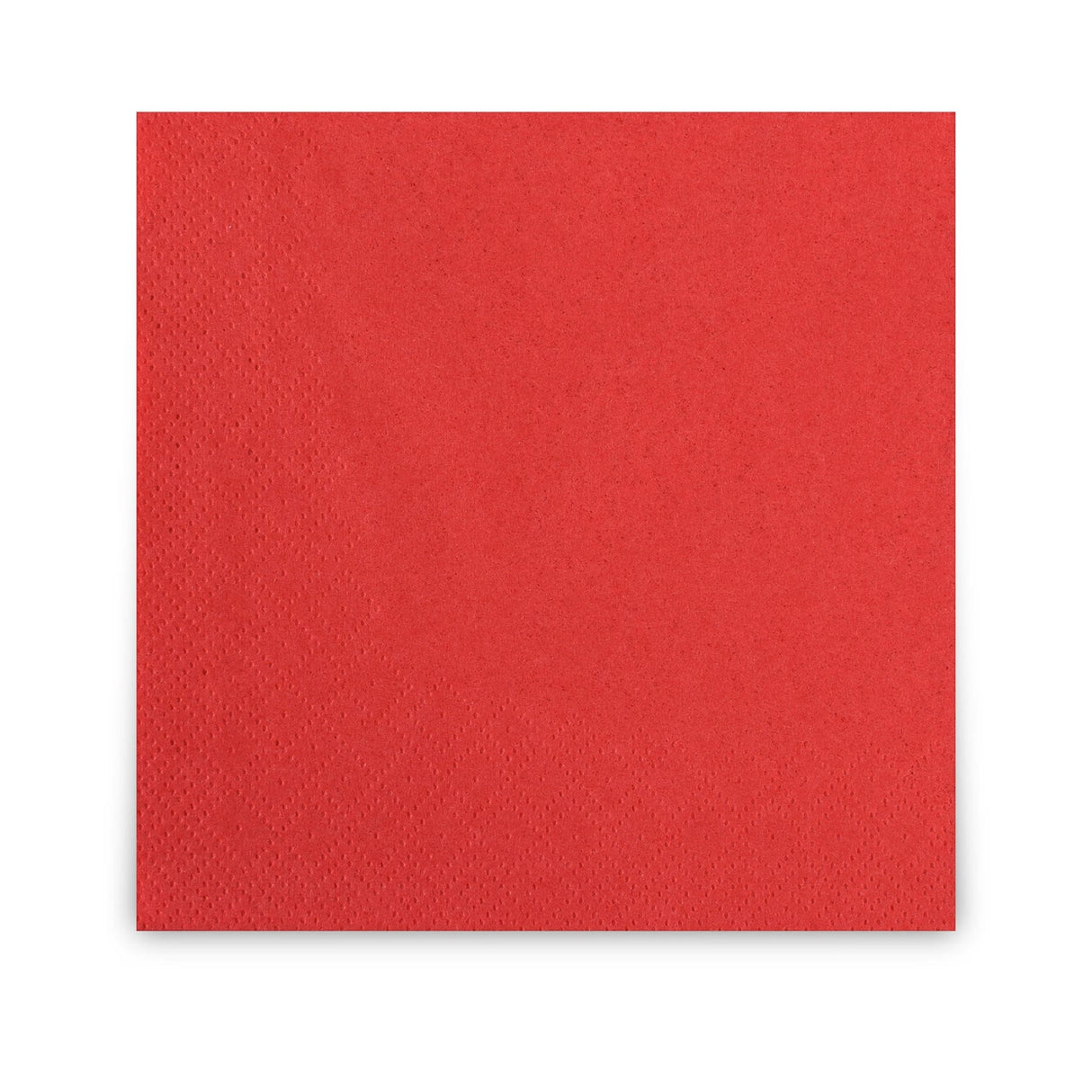 Cocktailservietten, 24 x 24 cm, 1/4 Falzung, 2-lagig 12× 300 Stück Rot
