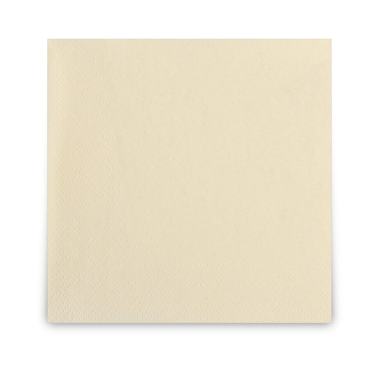 Cocktailservietten, 24 x 24 cm, 1/4 Falzung, 2-lagig 300 Stück Creme