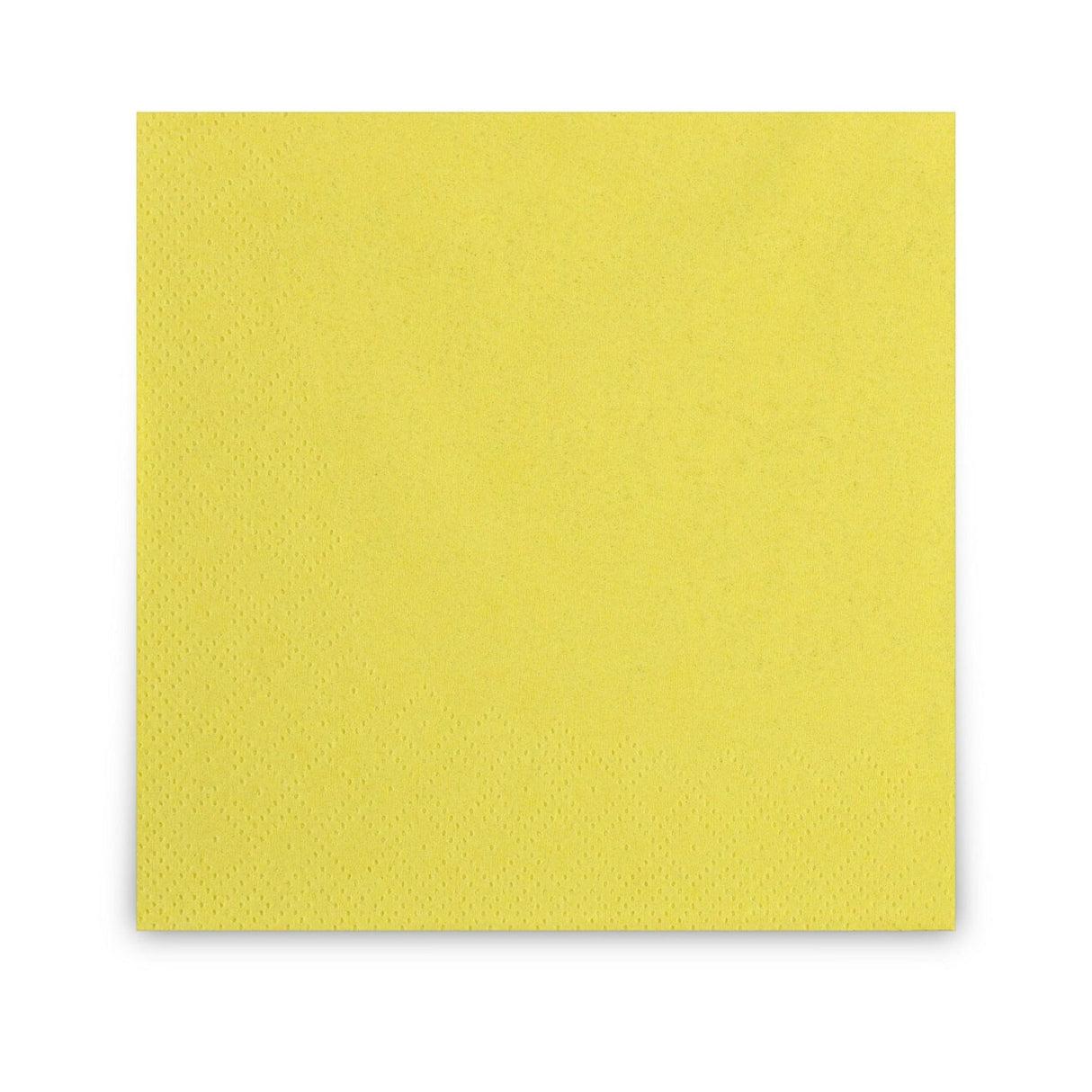 Cocktailservietten, 24 x 24 cm, 1/4 Falzung, 2-lagig 300 Stück Gelb