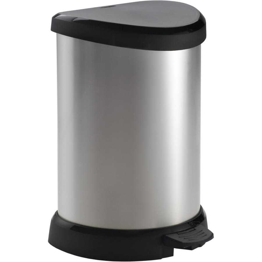 Curver Abfalleimer DECO Bin METALLIC'S 15 Liter