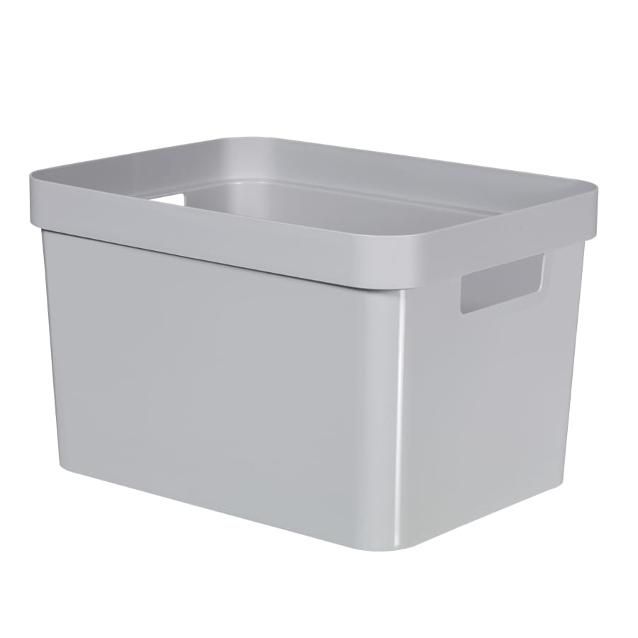 Curver INFINITY RECYCLING Box 17 Liter, hellgrau
