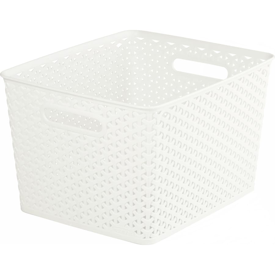 Curver MY STYLE Korb L, 18 Liter, creme