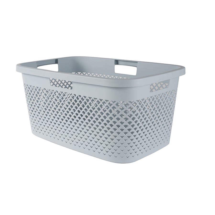 Curver PURE Wäschekorb, 47 Liter pastellblau
