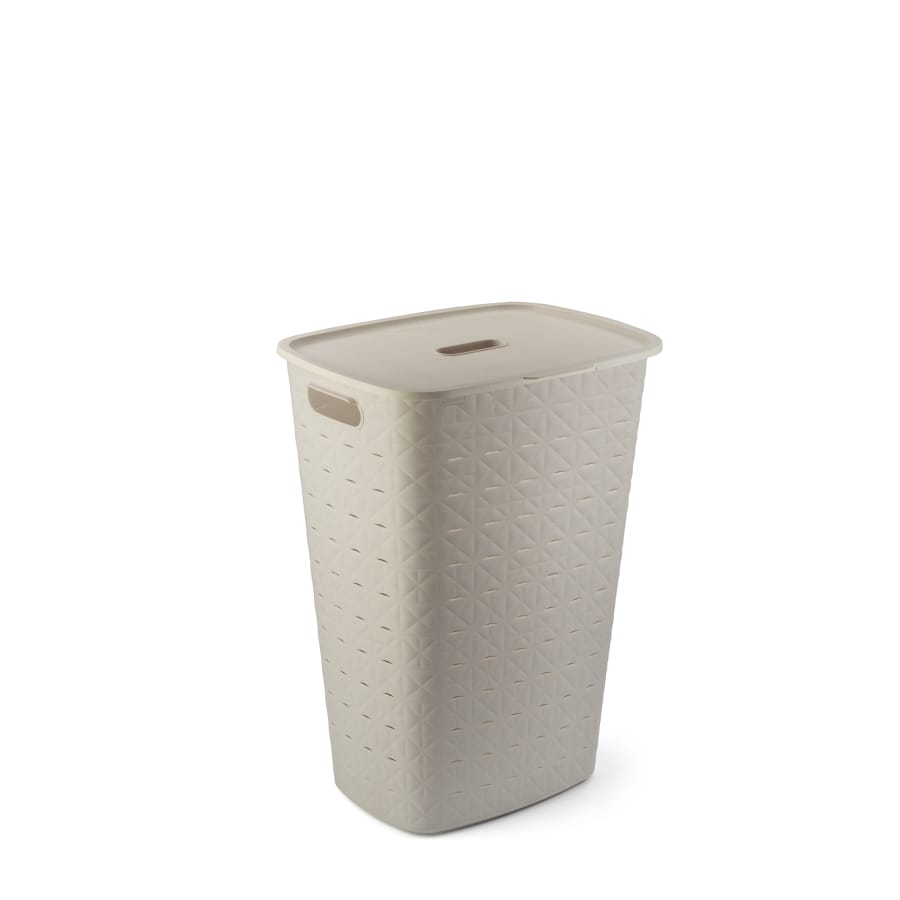 Curver SOFTEX Wäschebox, 56 Liter Creme