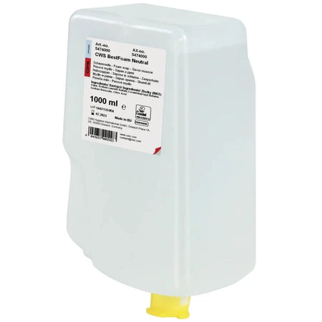 CWS Best Foam Schaumseifenkonzentrat 1000 ml für milde Handreinigung, pH-neutral und biologisch abbaubar.
