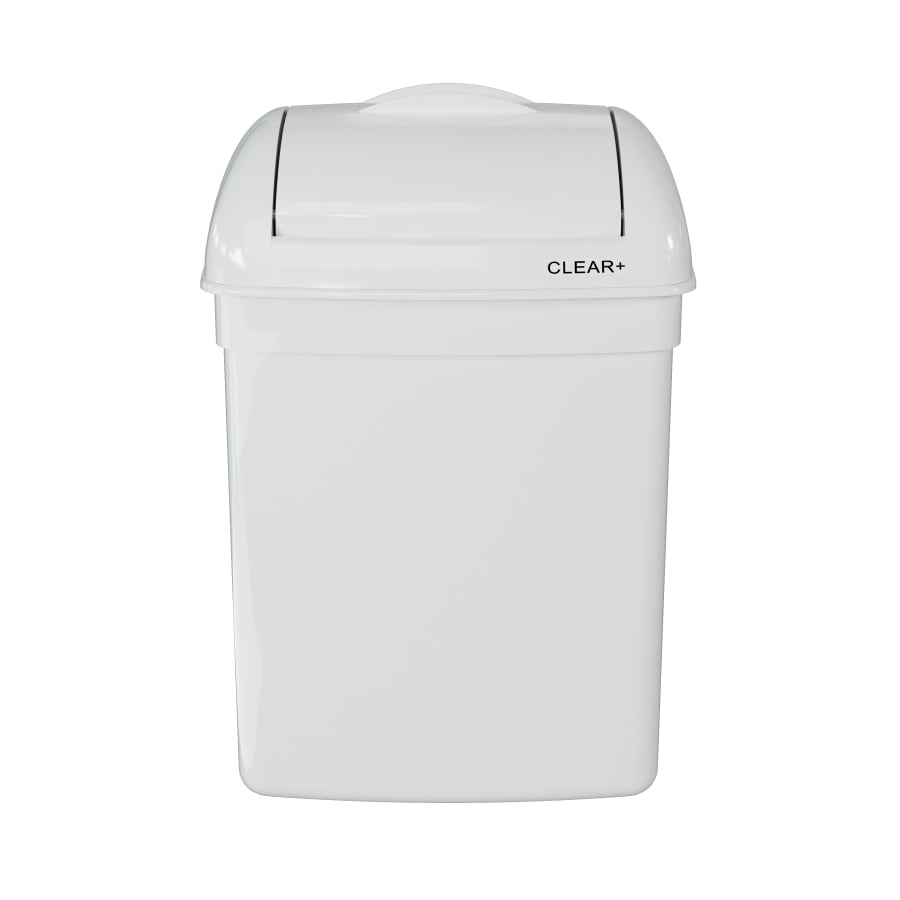 CWS Clear+ Hygienebehälter, 8 Liter, weiß
