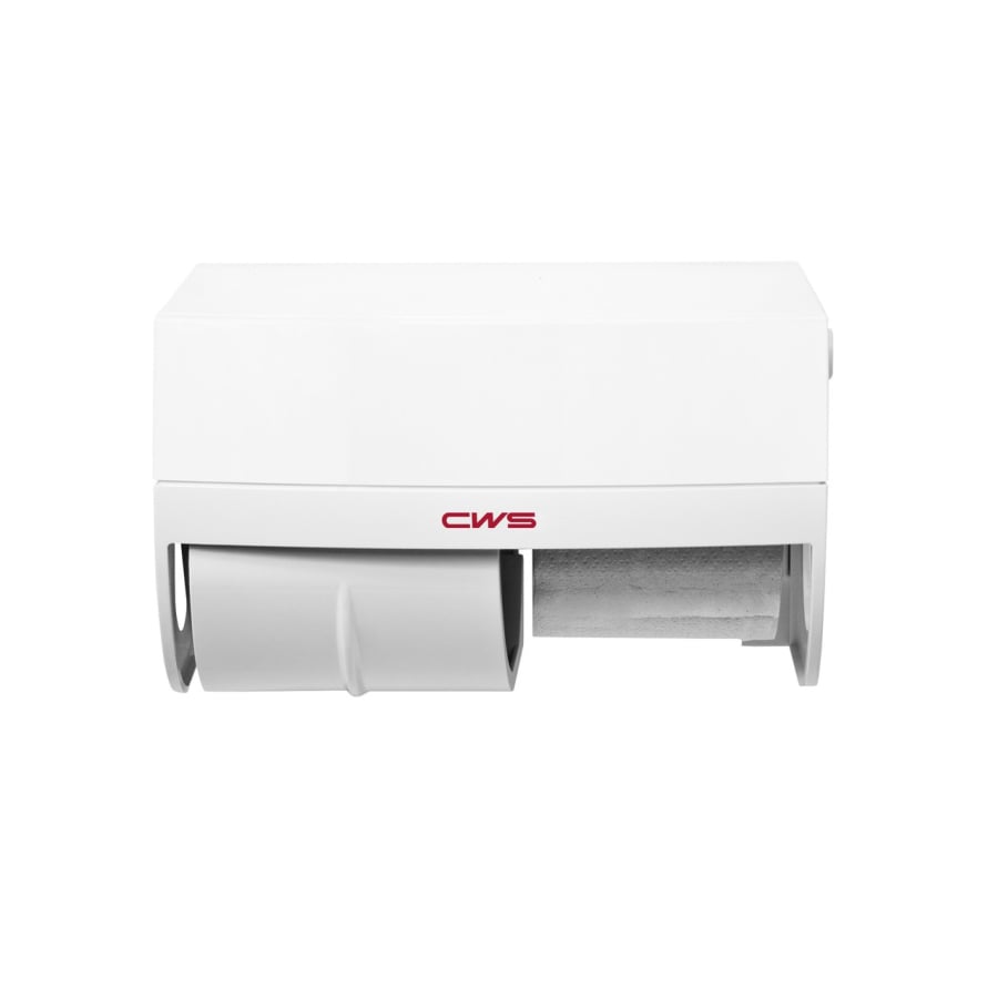 CWS Frontblende für Paradise Toilettenpapierspender Weiß
