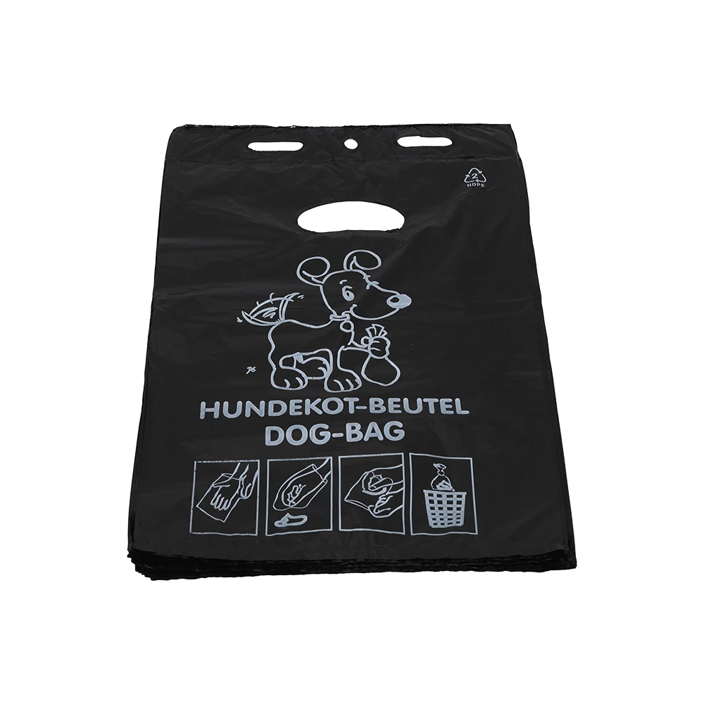 Hundekotbeutel schwarz 6 Liter extra stark