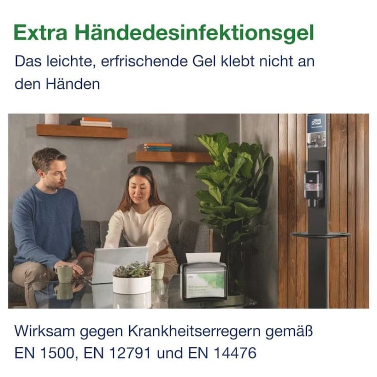 Tork Extra Desinfizierendes Hand Alkohol Gel S5 System