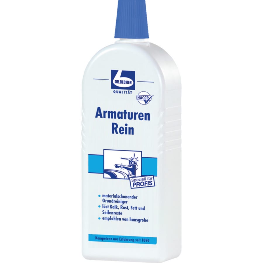 Dr. Becher Armaturen Rein 1 Karton = 8 Flaschen à 500 ml