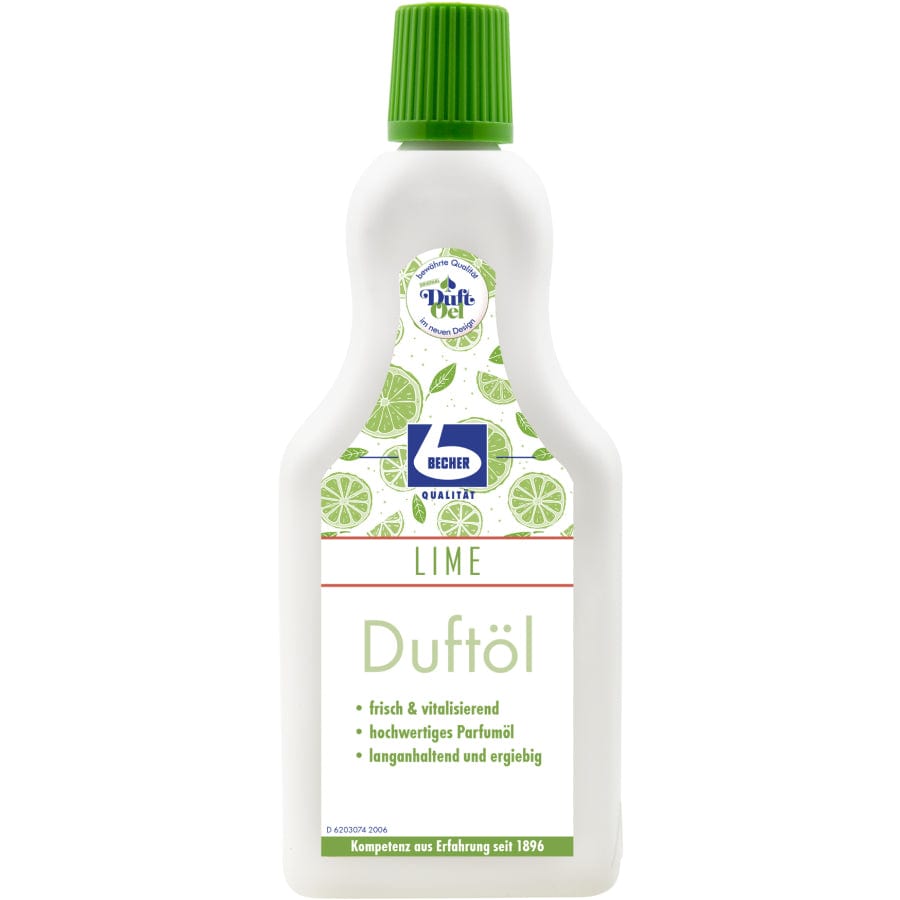 Dr. Becher Duftöl Lime, frisch und langanhaltend für eine angenehme Raumatmosphäre.