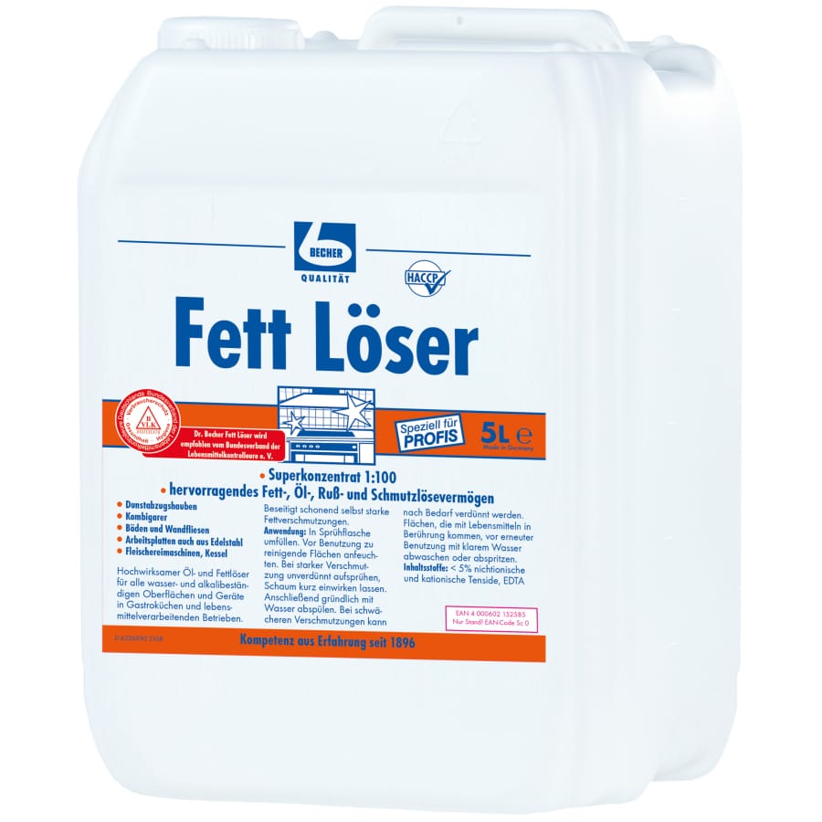 Dr. Becher Fett Löser 5 Liter
