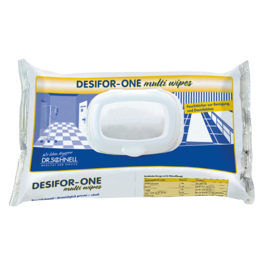 Dr. Schnell DESIFOR-ONE multi wipes Desinfektionstücher