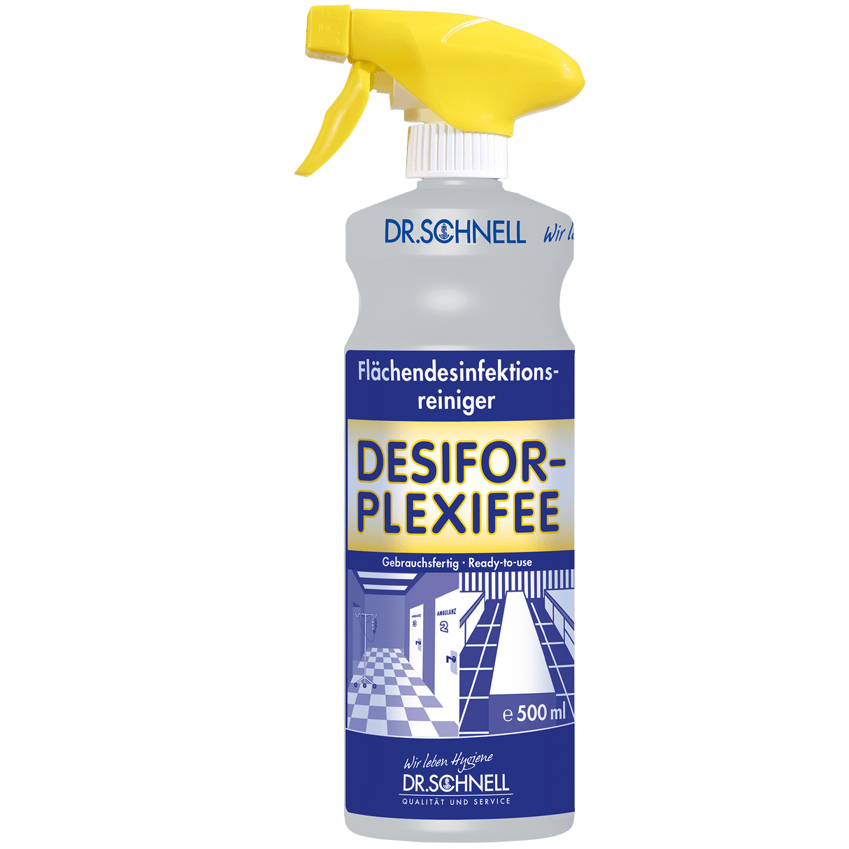 Dr. Schnell Desifor Plexifee Flächendesinfektionsreiniger für Plexiglas
