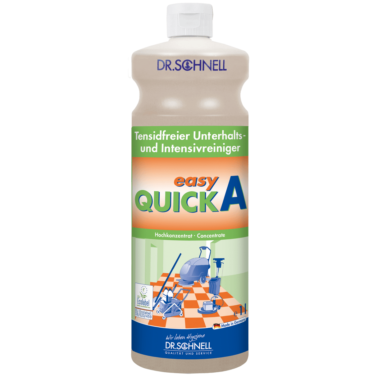 Dr. Schnell Easy Quick A Tensidfreier alkalischer Unterhaltsreiniger Inhalt: 1 Liter Flasche