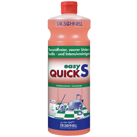 Dr. Schnell Easy Quick S Tensidfreier saurer Unterhaltsreiniger Inhalt: 1 Liter Flasche
