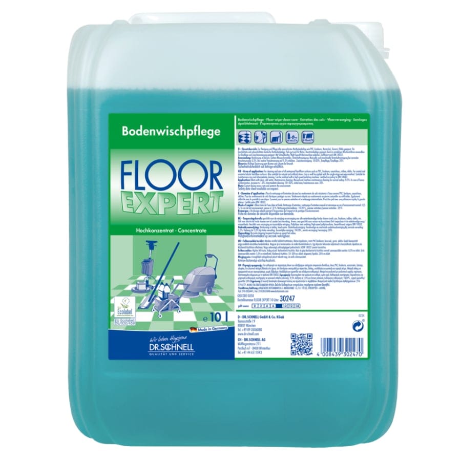 Dr. Schnell Floor Expert Bodenwischpflege 10 Liter Kanister