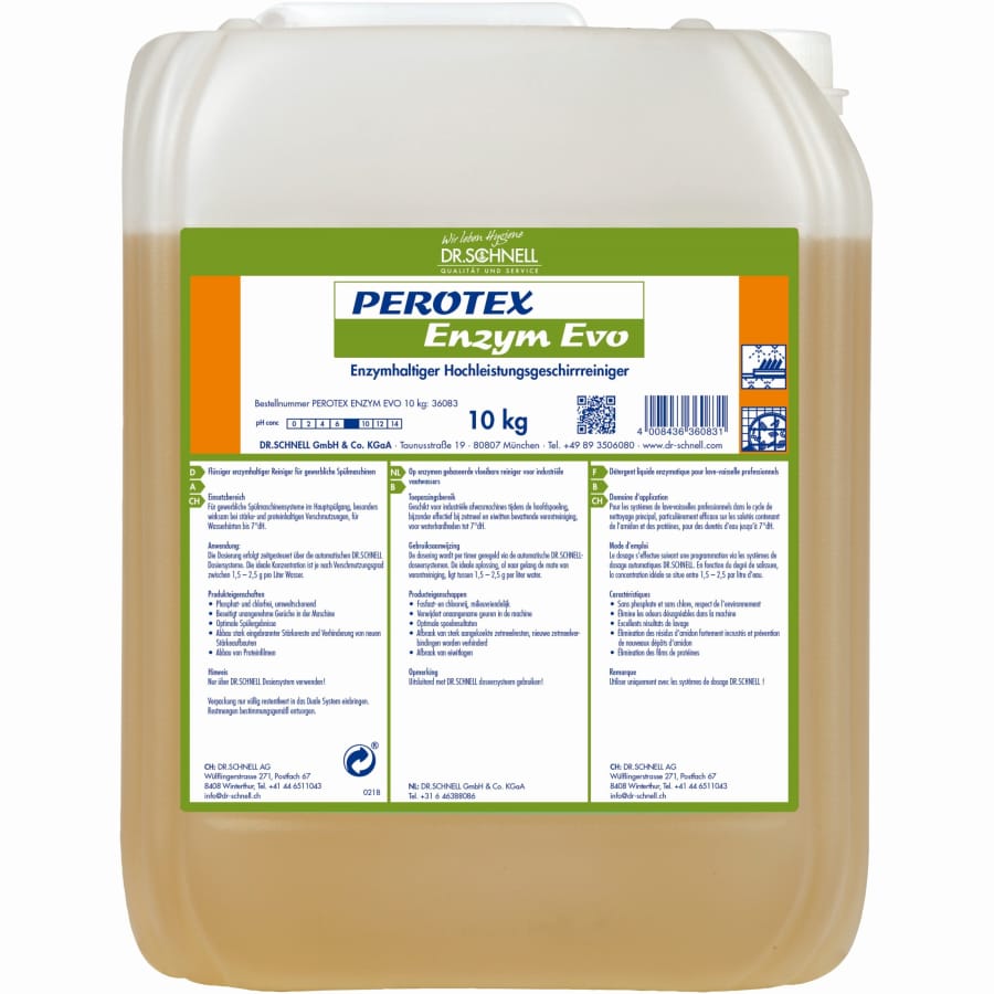 Dr. Schnell PEROTEX Enzym Evo Geschirrreiniger 10 kg Kanister