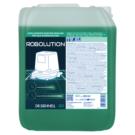 DR. SCHNELL ROBOLUTION – Intelligenter 2-in-1 Roboter-Reiniger Inhalt: 10 Liter Kanister