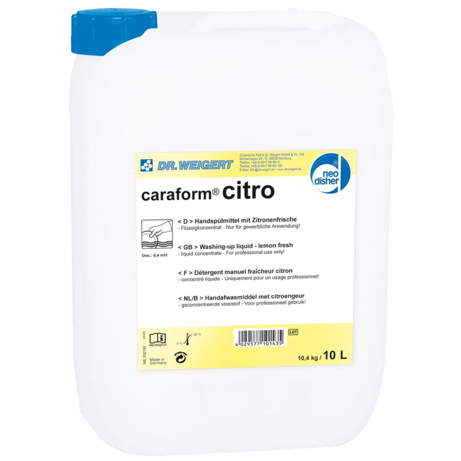 Dr. Weigert caraform citro Handspülmittel 10 liter