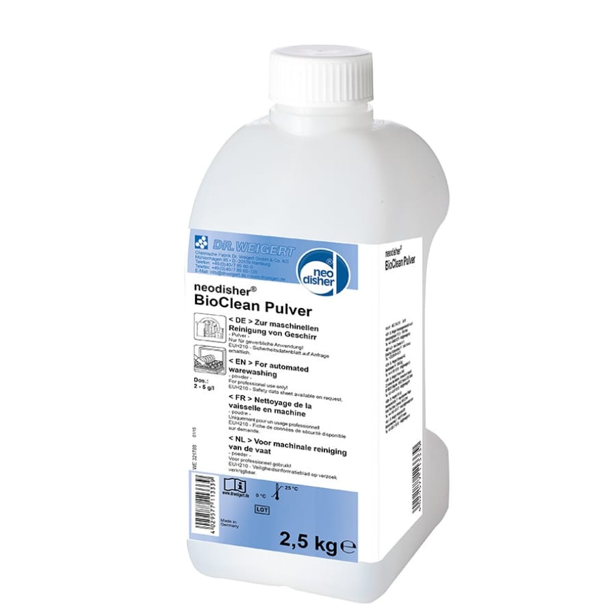 Dr. Weigert neodisher Bioclean Geschirr-Pulver 2,5 kg