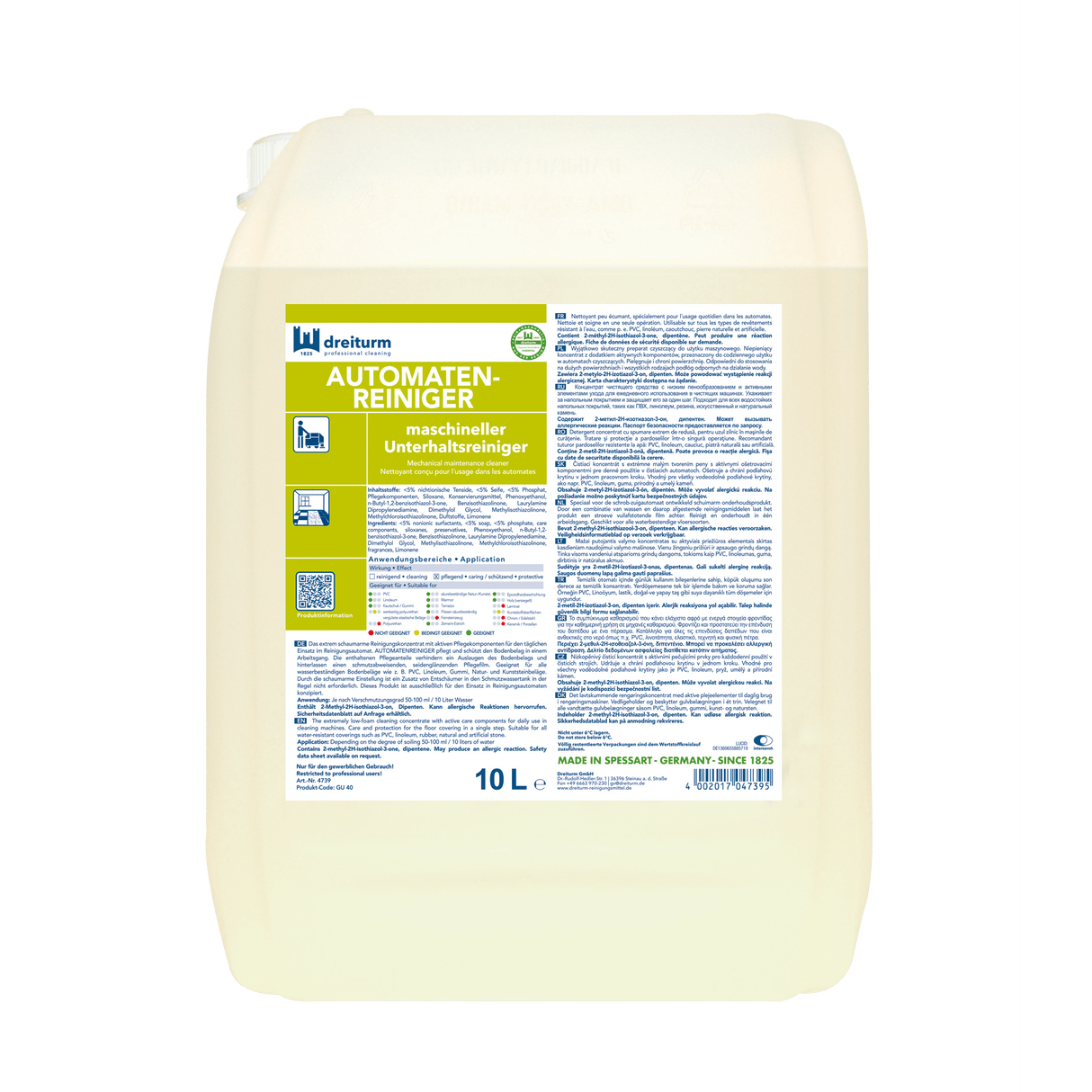 Dreiturm Automatenreiniger