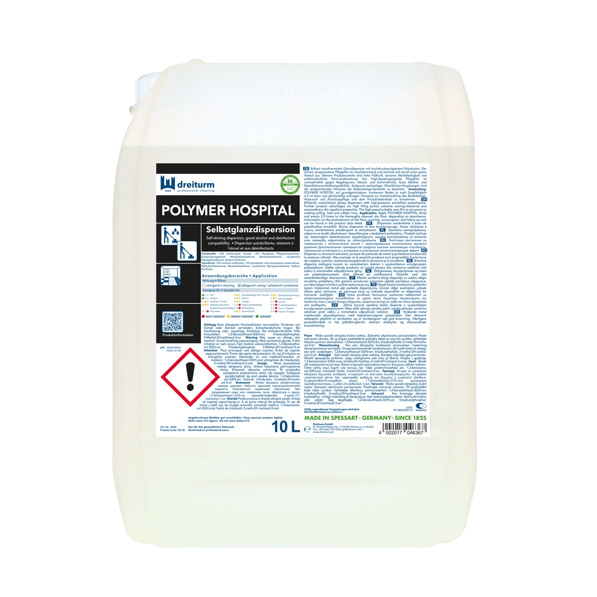 Dreiturm POLYMER HOSPITAL self-gloss dispersion