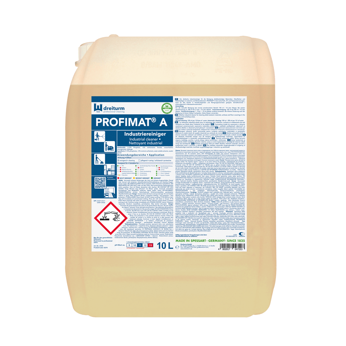 Three-tower PROFIMAT A industrial cleaner