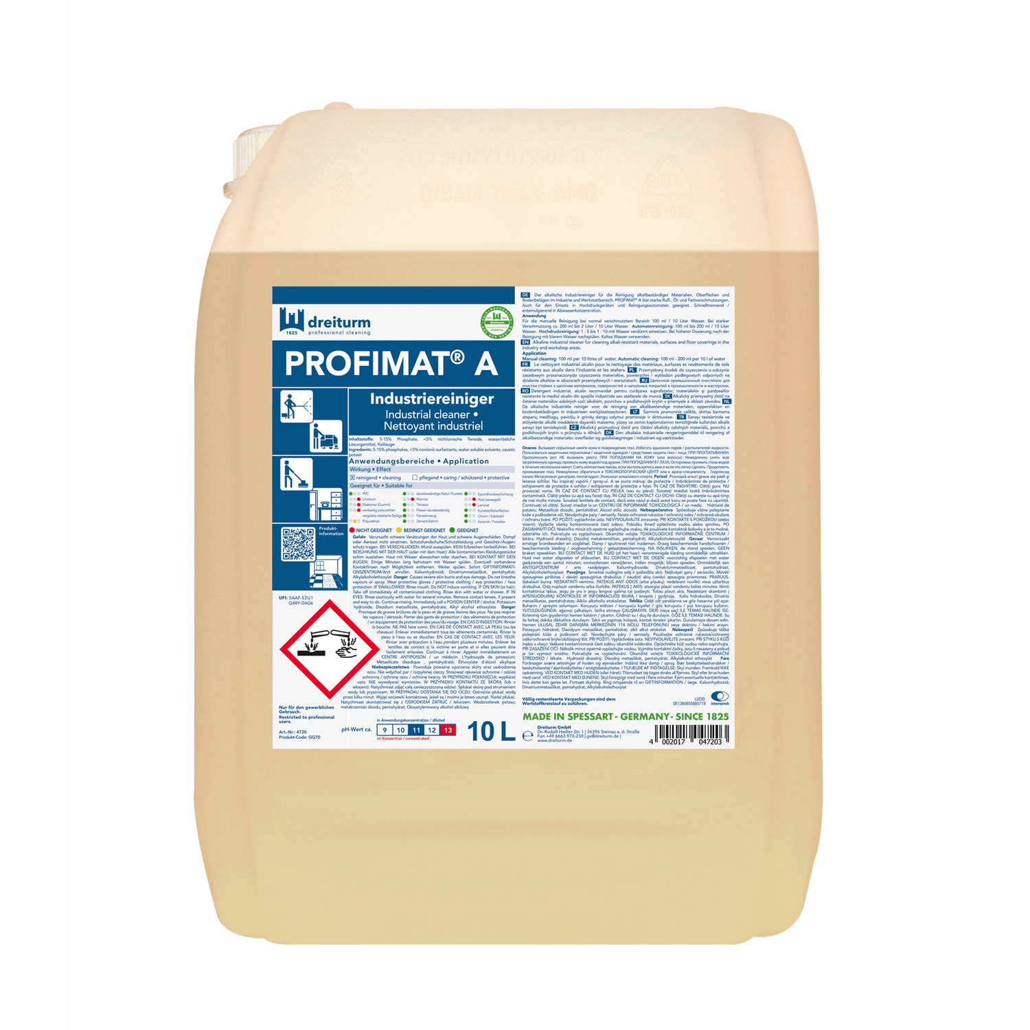 Three-tower PROFIMAT A industrial cleaner