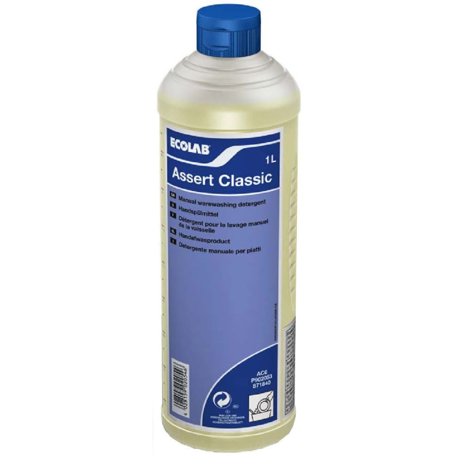 ECOLAB Assert Classic Spülmittel Karton (6 Flaschen)