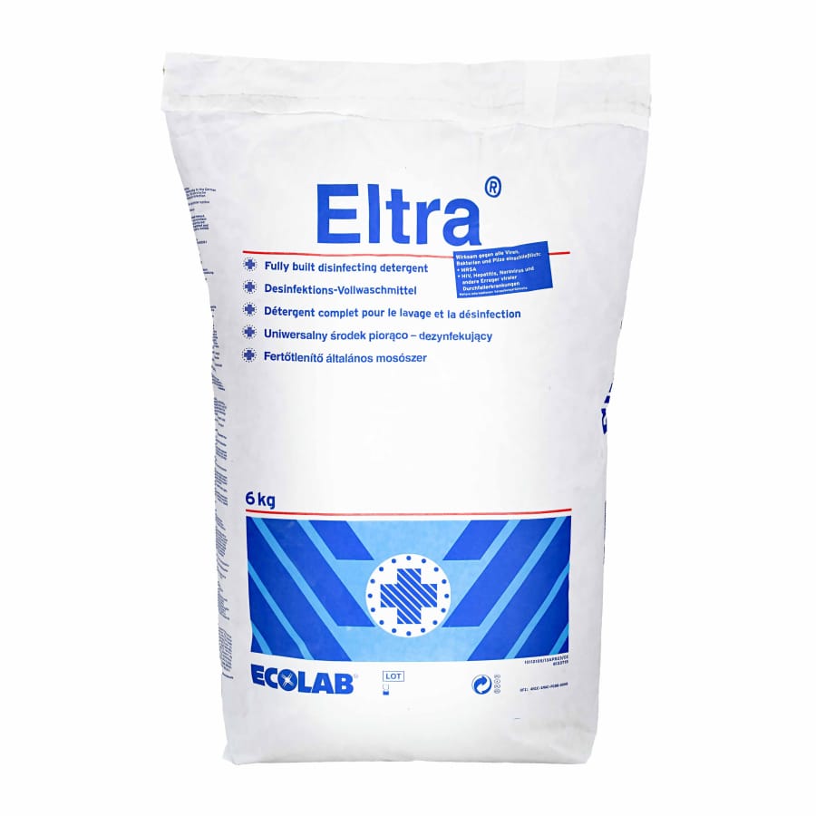 ECOLAB Eltra Desinfektions-Vollwaschmittel 6 kg - Sack