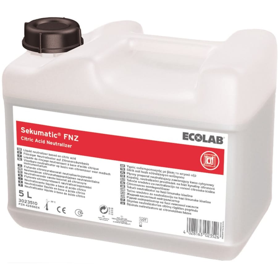 ECOLAB Sekumatic® FNZ Neutralisator 5 l - 3er Karton